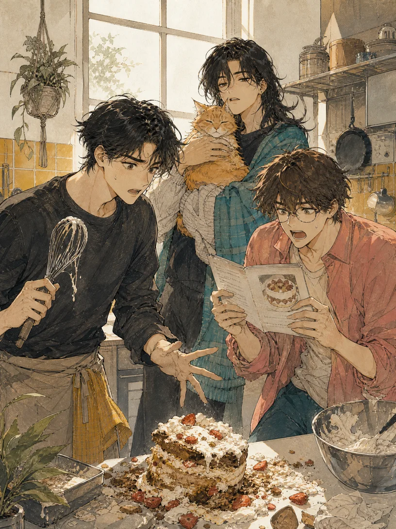合租厨房大作战漫画封面